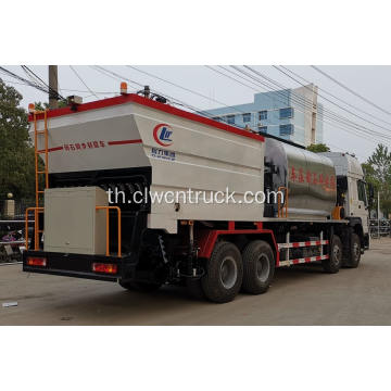 SINOTRUCK 23CBM Bitumen และ Gravel Synchronous Seal Truck